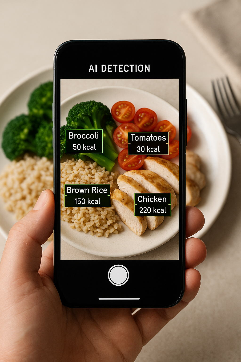 How to Track Your Meals Using Phone Camera and AI Detection