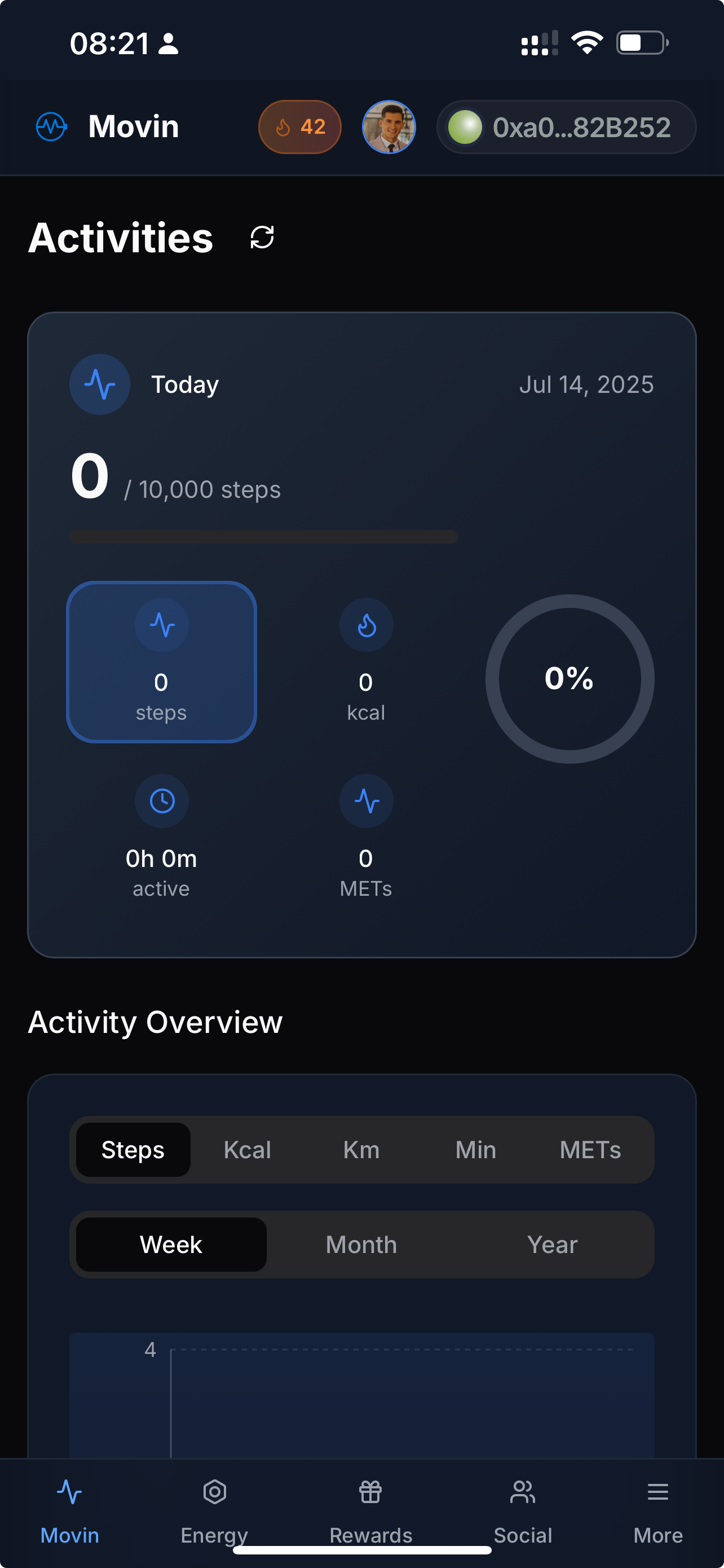 Workout tracking tutorial 1