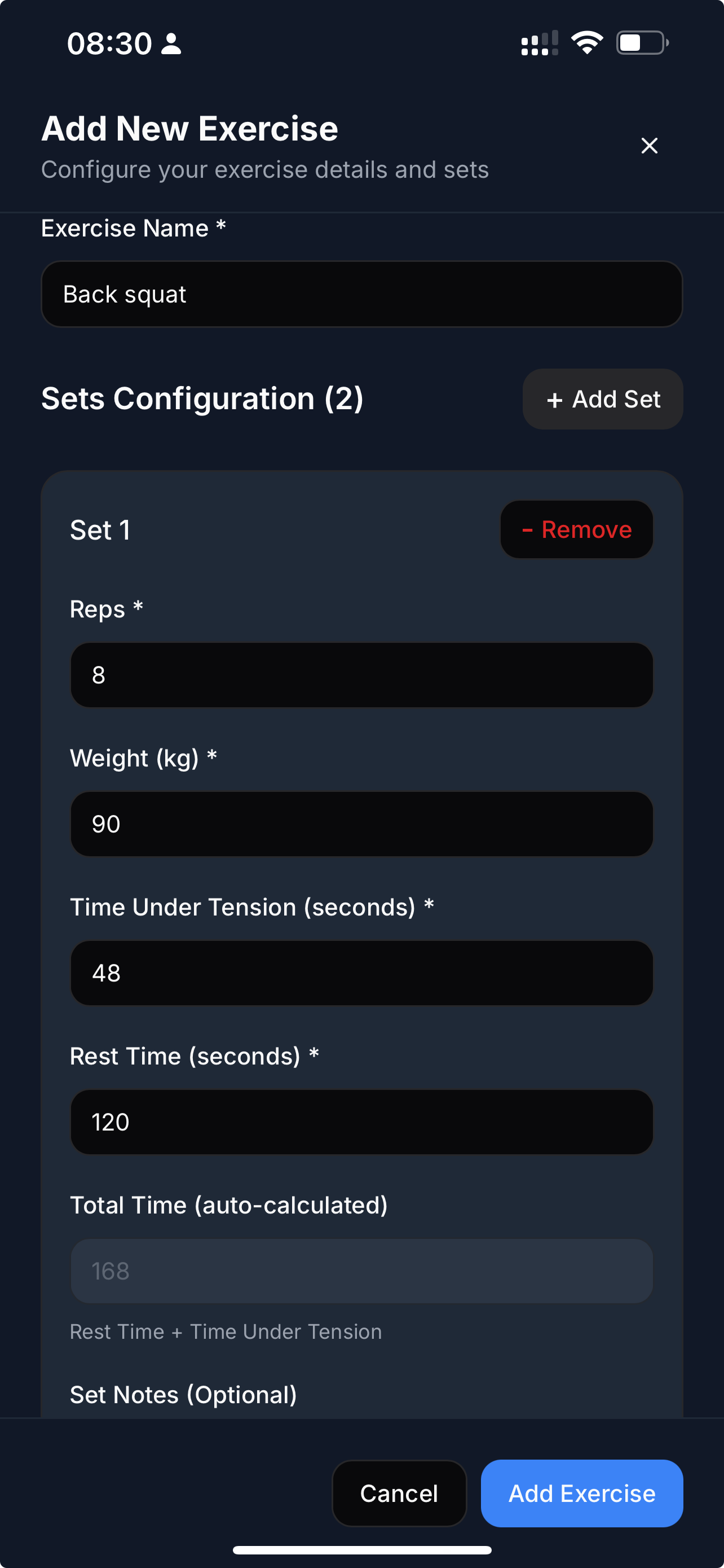 Workout tracking tutorial 9